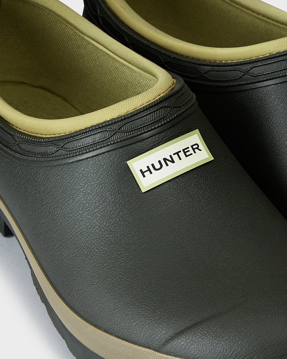Hunter Clogs Bayan Koyu Zeytin Yeşili - Gardener - Türkiye KQ0293875